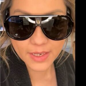 Carrera Glossy Black Sunglasses